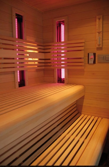 Sauna humide fabriqué sur mesure en belgique photo 2